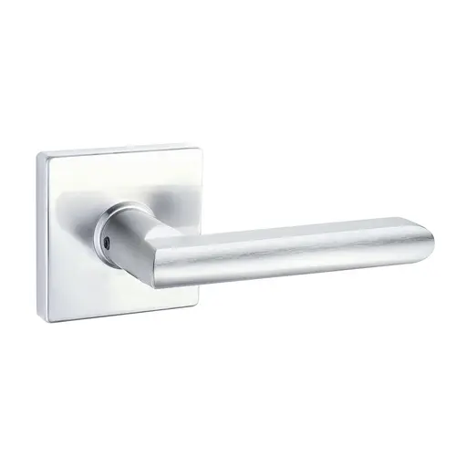 Square Rose Lever Satin Chrome Square Rose Lever Satin Chrome
