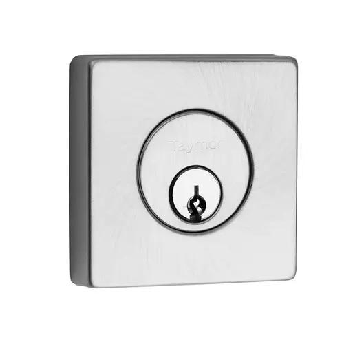Square Flush Deadbolt Satin Chrome Square Flush Deadbolt Satin Chrome