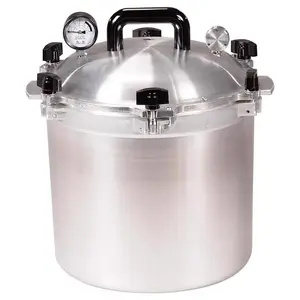 All American Supply 921R Pressure Canner Aluminum 21.5 qt Silver Silver