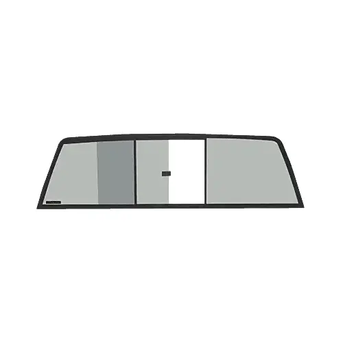 Tri-Vent Three Panel Slider with Dark Gray Glass for 1986-1992 Jeep Comanche Tri-Vent Three Panel Slider with Dark Gray Glass for 1986-1992 Jeep Comanche
