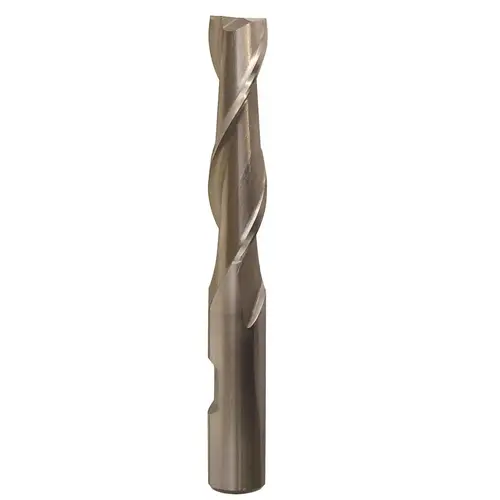 11/16" HSS 2 Flute Single End End Mill 11/16" Size 1-5/8" Flute 11/16" Mill Uncoated (Bright)