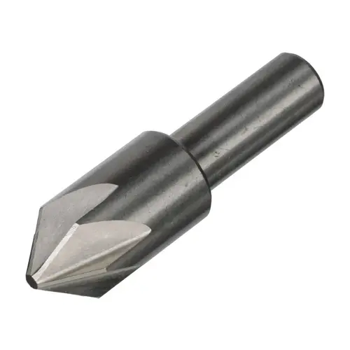 HSS 6 Flute Chatterless Countersink 1-1/2" Overall 3/16" Shank HSS 6 Flute Chatterless Countersink 1-1/2" Overall 3/16" Shank