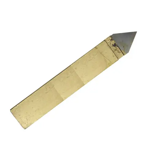 3/8" Carbide-Tipped 60 Point Toolbit 3/8" Shank 2-1/2" Overall 3/8" Carbide-Tipped 60 Point Toolbit 3/8" Shank 2-1/2" Overall