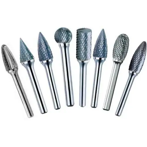 12 Piece Carbide Bur Set Uncoated (Bright)