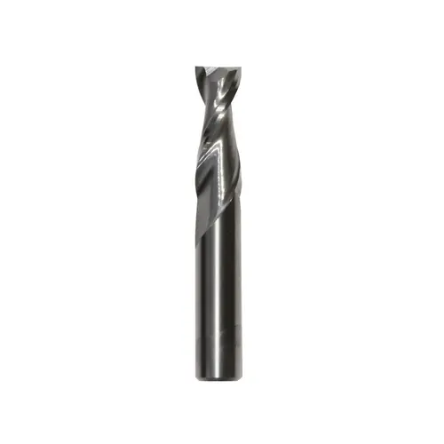 1/16" Carbide 2 Flute Single End End Mill 1/16" Size 1/4" Flute 1/16" Mill Uncoated (Bright)