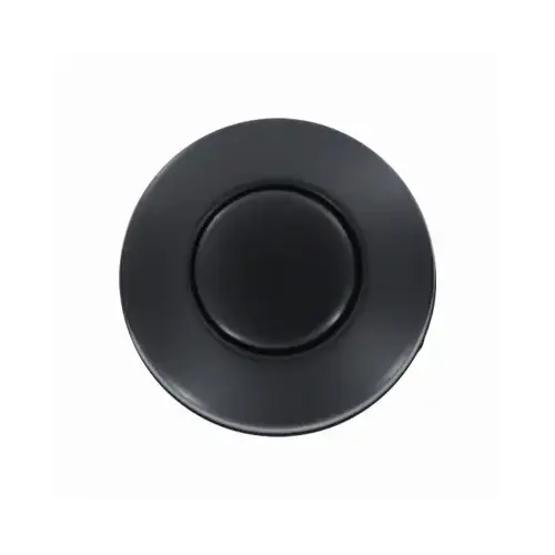 Garbage Disposal Replacement Air Switch Button, Top Mount, Matte Black Garbage Disposal Replacement Air Switch Button, Top Mount, Matte Black