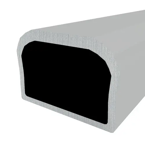 Clear Anodized Low-Profile 5/16" (7.9 mm) Wide Dual Seal Aluminum Spacer - 152" Stock Length - pack of 20