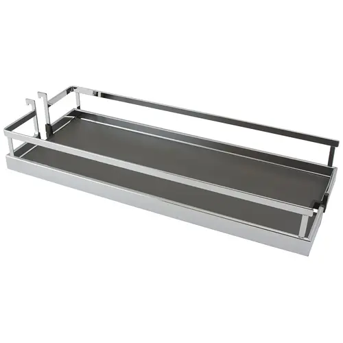Tray Set, Dispensa 432 x 518 x 105 mm 17" 20 3/4" For Pantry Pull-Out & Base Pull-Out II, Chrome/Anthracite, width 17", 2 trays Shelf: Anthracite; Surround: Chrome Tray Set, Dispensa 432 x 518 x 105 mm 17" 20 3/4" For Pantry Pull-Out & Base Pull-Out II, Chrome/Anthracite, width 17", 2 trays Shelf: Anthracite; Surround: Chrome