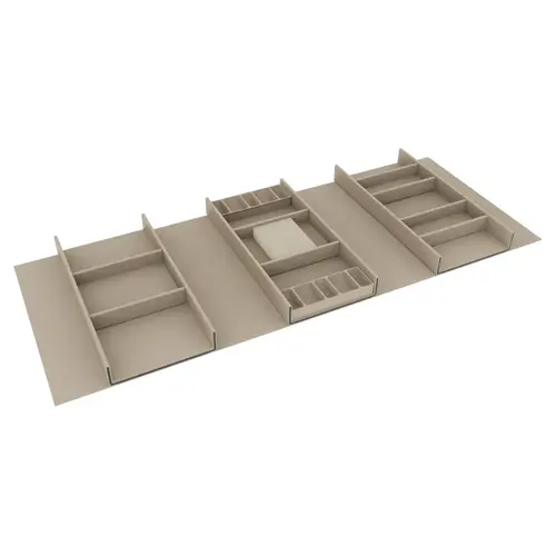 Jewelry Tray, TAG Contour Drawer Organizer Drawer up to 36" width 20" 34 13/32" For 36" wide drawers, 20" depth, oyster Oyster Jewelry Tray, TAG Contour Drawer Organizer Drawer up to 36" width 20" 34 13/32" For 36" wide drawers, 20" depth, oyster Oyster