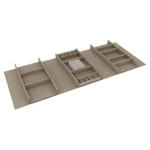 Jewelry Tray, TAG Contour Drawer Organizer Drawer up to 36" width 20" 34 13/32" For 36" wide drawers, 20" depth, pewter Pewter Jewelry Tray, TAG Contour Drawer Organizer Drawer up to 36" width 20" 34 13/32" For 36" wide drawers, 20" depth, pewter Pewter