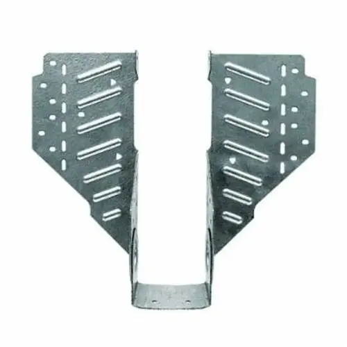 LSSR Series Slopeable/Skewable Rafter Hanger, 5-3/8 in H, 1-9/16 in W, 1-1/2 in, ZMAX - pack of 20 LSSR Series Slopeable/Skewable Rafter Hanger, 5-3/8 in H, 1-9/16 in W, 1-1/2 in, ZMAX - pack of 20