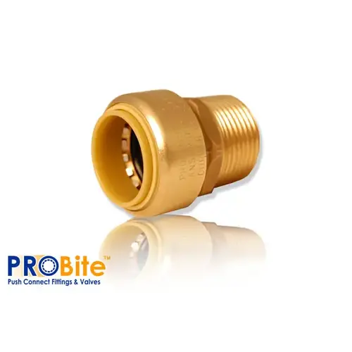 3/4" x 3/4" FNPT Probite Male Adapter