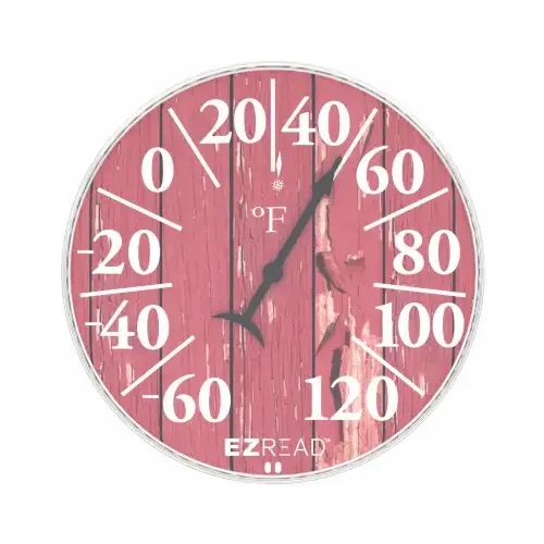 Old Barn Look Thermometer, 8 In. Dial Old Barn Look Thermometer, 8 In. Dial
