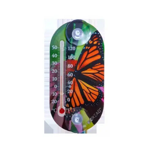 Outdoor Butterfly Thermometer, 3.5 In. Outdoor Butterfly Thermometer, 3.5 In.
