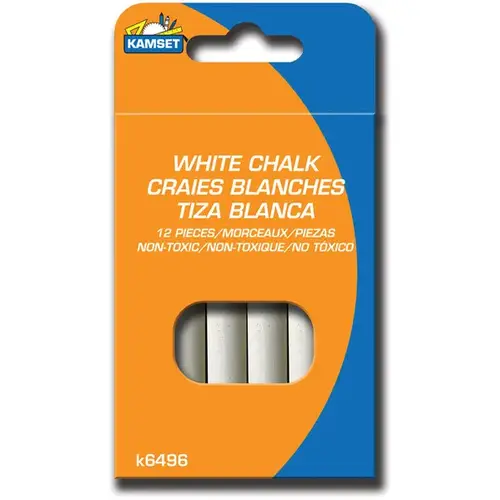 White Chalk pack of 12