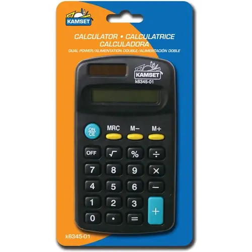 Pocket Size Calculator Pocket Size Calculator