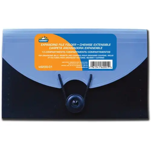 13 Compartment File Folder