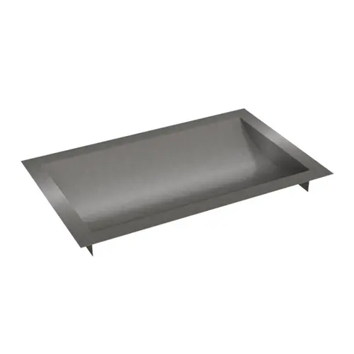 16" x 10" Deep High Standard Drop-In Deal Tray Brushed Stainless Steel 16" x 10" Deep High Standard Drop-In Deal Tray Brushed Stainless Steel