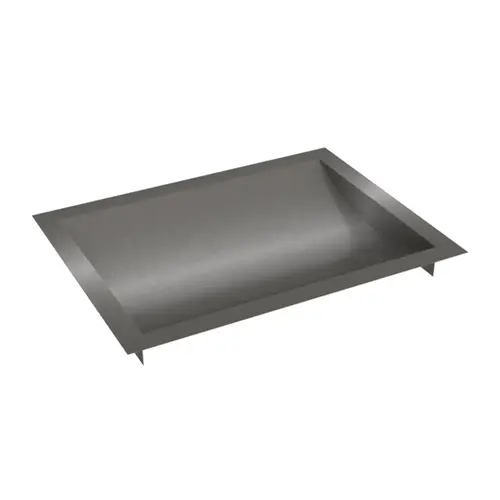 16" x 12" Deep High Standard Drop-In Deal Tray Brushed Stainless Steel 16" x 12" Deep High Standard Drop-In Deal Tray Brushed Stainless Steel