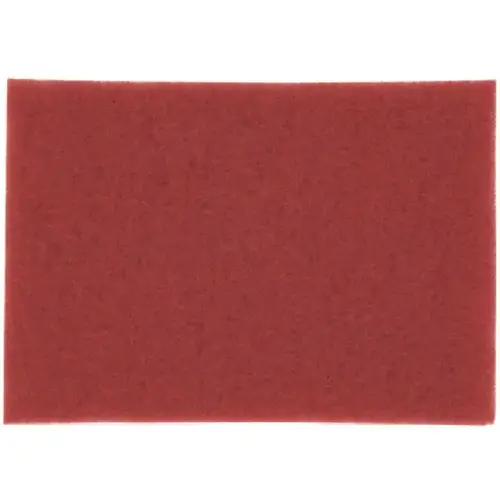 3M Scotch-Brite 5100 Scrubbing Pad 14X20 IN Red Polyester Fiber 175-600 RPM - pack of 10 3M Scotch-Brite 5100 Scrubbing Pad 14X20 IN Red Polyester Fiber 175-600 RPM - pack of 10