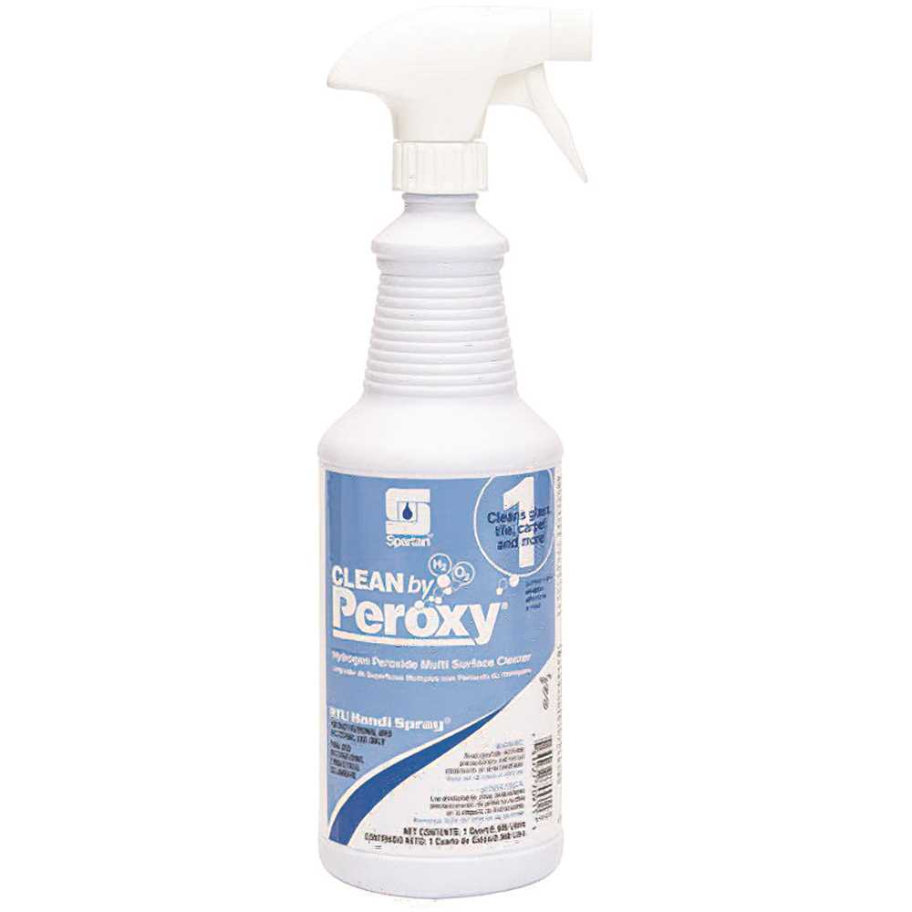 SPARTAN CHEMICAL COMPANY 314703 Clean by Peroxy 32 oz. Ready to Use All Purpose Cleaner with Peroxide Clear - pack of 12