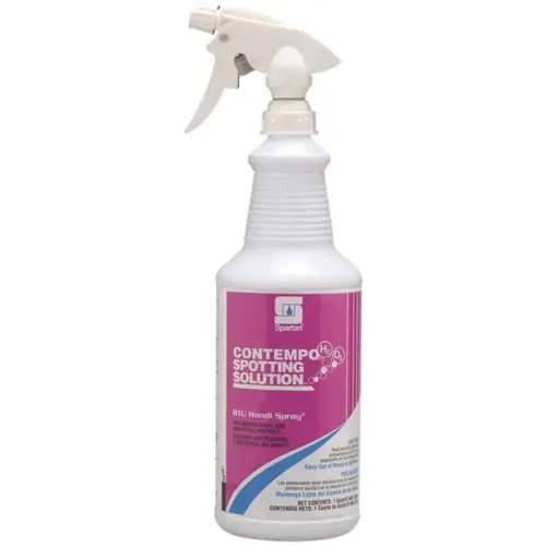 Contempo H2O2 Spotting Solution 1 Quart Carpet Spotter Clear - pack of 12 Contempo H2O2 Spotting Solution 1 Quart Carpet Spotter Clear - pack of 12