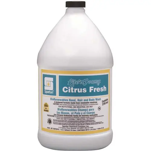 Lite'n Foamy Citrus Fresh 1 Gallon Hand Wash Green