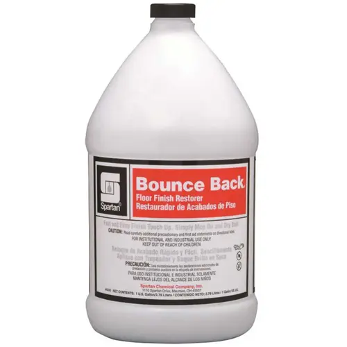 Bounce Back 1 Gallon Floral-citrus Scent Floor Finish Restorer White