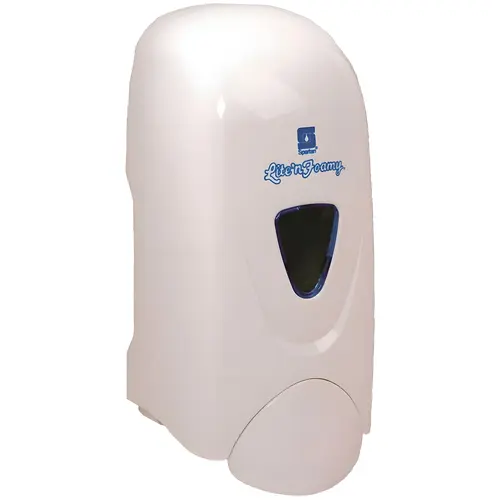 Lite'n Foamy Hand Sanitizer & Soap Dispenser Foam 1000 mL White Manual