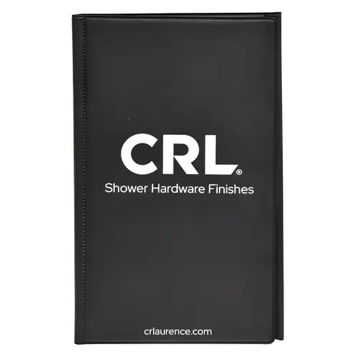 Shower Door Hinge Finish Display Booklet Multi