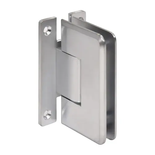 Brushed Chrome Cologne 337 Series Adjustable Wall Mount 'H' Back Plate Hinge Brushed Chrome Cologne 337 Series Adjustable Wall Mount 'H' Back Plate Hinge