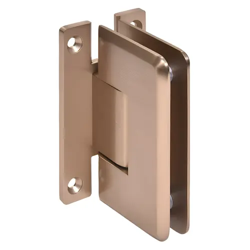 Dark Brushed Bronze Cologne 037 Series Wall Mount 'H' Back Plate Hinge