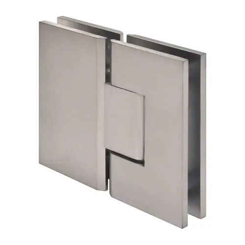 Brushed Chrome Vienna 180 Series Glass-to-Glass Hinge Brushed Chrome Vienna 180 Series Glass-to-Glass Hinge