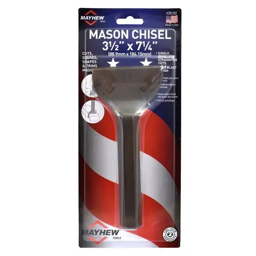3 In. x 7-1/4 Brick Set Chisel