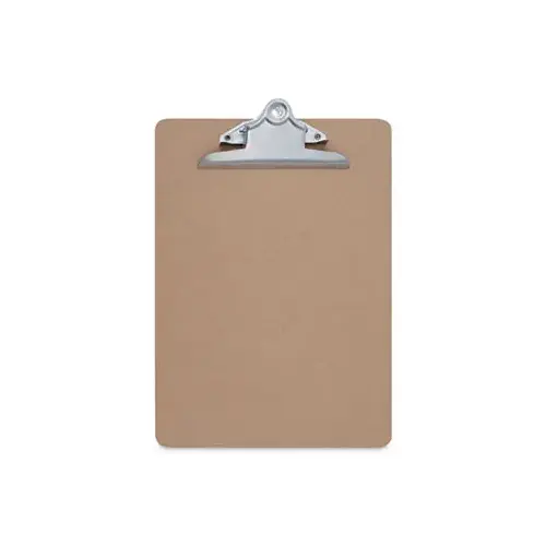 Universal Hardboard Clipboard - Holds 8.5 X 11 Sheets