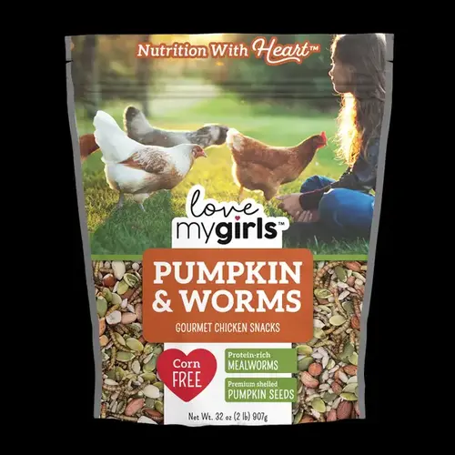 Love My Girls Pumpkin & Worms - 2lbs. Love My Girls Pumpkin & Worms - 2lbs.