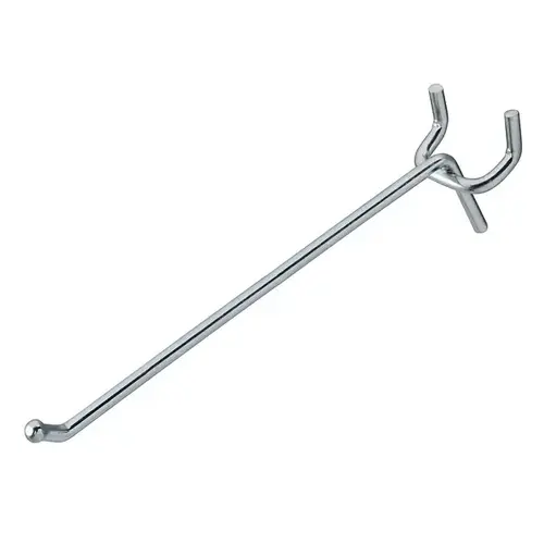 Pegboard Hook Standard Duty 1/8" x 6" Galvanized - pack of 100
