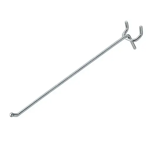 Pegboard Hook Heavy Duty 1/4" x 10" Galvanized - pack of 100