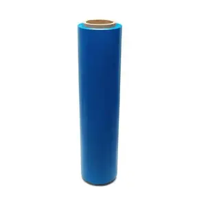 Pinnacle Films Corp HTL0801801500AM-48 Blue Tinted Stretch Film 18"x 1500 ft