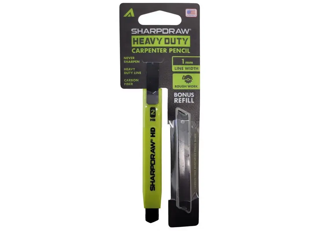 C.H Hanson 10333 CH Hanson Sharpdraw Heavy-Duty Carpenter Pencil