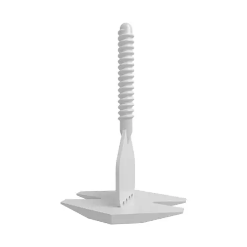 Tile Leveling Clips Lash 1/16" H Plastic White Tile Leveling Clips Lash 1/16" H Plastic White