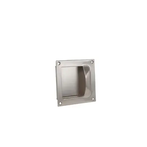 1111B Flush Pull, Satin Stainless Steel