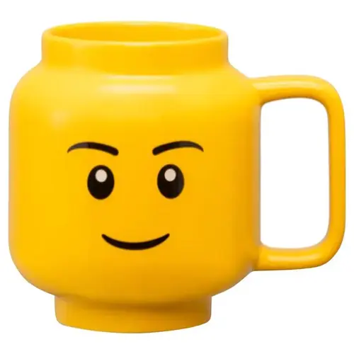 Mug 17.9 oz Yellow BPA Free Boy Yellow - pack of 6