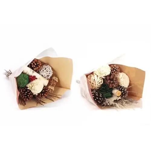 Bouquet Cozy Cabin and Christmas Traditions 27" - pack of 10