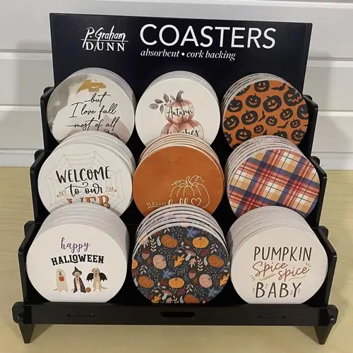 Coaster Halloween & Harvest - pack of 54
