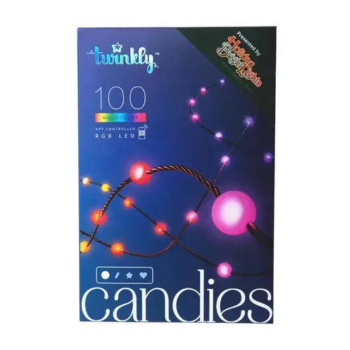 Light String Candies Pearl LED RGB 100 ct 9.8 ft. Light String Candies Pearl LED RGB 100 ct 9.8 ft.