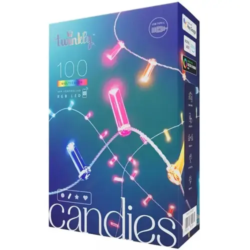 Light String Candies Candle LED Multicolored 100 ct String 9.8 ft. Light String Candies Candle LED Multicolored 100 ct String 9.8 ft.