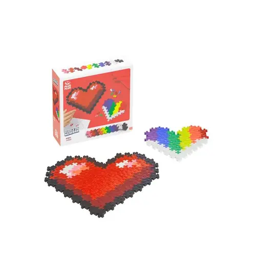 Puzzle By Number Hearts Polyethylene Multicolored 250 pc Multicolored