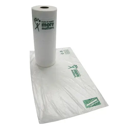 Produce Bags 12" x 20" x 9-Micron Polyethylene Clear
