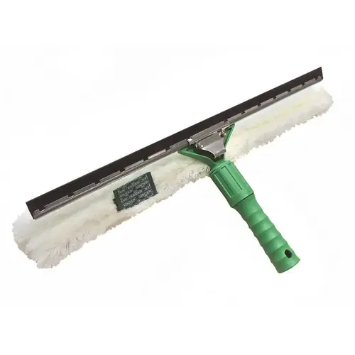 VisaVersa Squeegee & Washer Plastic Cloth Green White With 14IN Head VisaVersa Squeegee & Washer Plastic Cloth Green White With 14IN Head